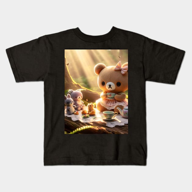 Discover Adorable Baby Cartoon Designs for Your Little Ones - Cute, Tender, and Playful Infant Illustrations! Kids T-Shirt by insaneLEDP